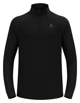 Odlo 1/2 Zip Essential Ceramiwarm Maglione Nero