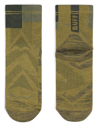 Buff Coolnet Quarter Socks in Khaki