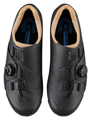 Chaussures VTT Femme Shimano XC300 Noir