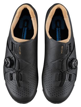 Zapatillas MTB Shimano XC300 Mujer Negras