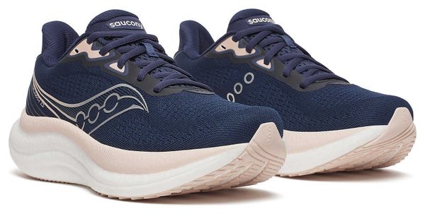 Chaussures Running Saucony Triumph 23 Bleu/Rose Femme