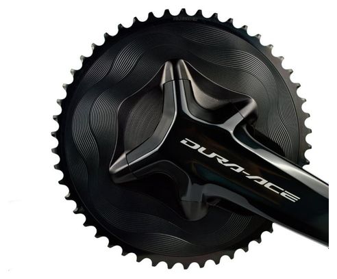 Alugear Round Aero 110 BCD Asymmetric Shimano 12-speed chainrings