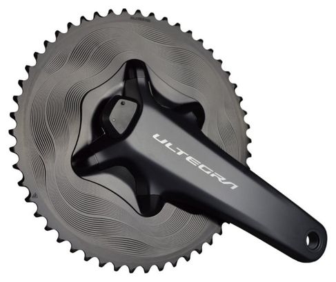 Ingranaggio Alugear Round Aero 110 BCD Asimmetrico Shimano 12 velocità Nero