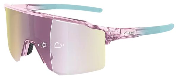 Cébé Outflow 2 Lite Sonnenbrille, photochromatisch, Crystal Trans Lila