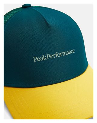 Cappellino Peak Performance PP Trucker verde/giallo