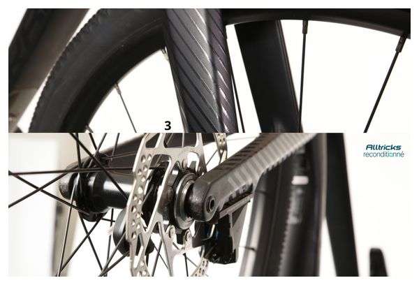 Orbea Terra H40 Gravel Bike with Shimano GRX 10-Speed Groupset, 700 mm Handlebar, Metallic Night Black, 2023 Model, Frame Size 180–185 cm – Refurbished Product