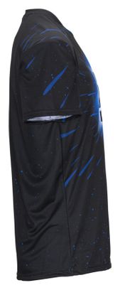 Short Sleeve Jersey Kenny Indy Neon Blue / Black