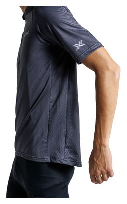 Maillot de manga corta X-Bionic Corefusion Gravel gris para hombre