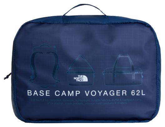 Bolsa de viaje The North Face Base Camp Duffel 62 L azul