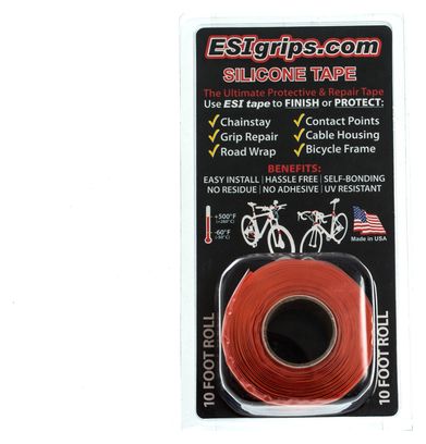 ESI Roll Protection SILICONE TAPE Orange 3m