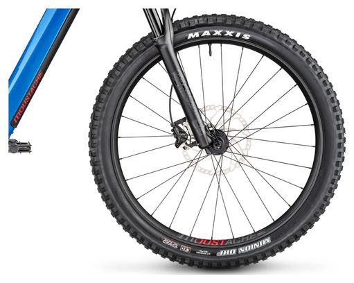 Moustache Samedi 27 Trail 4 Electric Full Suspension MTB Sram SX Eagle 12S 625 Wh 27.5'' Plus Outremer Blue 2020