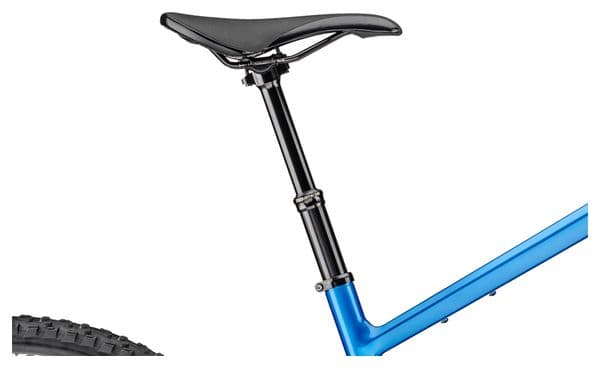 VTT Électrique Tout-Suspendu Moustache Samedi 27 Trail 4 Sram SX Eagle 12V 625 Wh 27.5'' Plus Bleu Outremer 2020