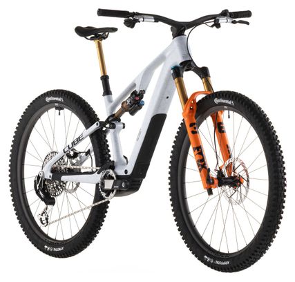 Cube AMS Hybrid One44 C:68X Super TM 400X MTB elettrica full suspension Sram 12S 400 Wh Bosch 60 Nm 29'' Fog Grey Fibre 2026