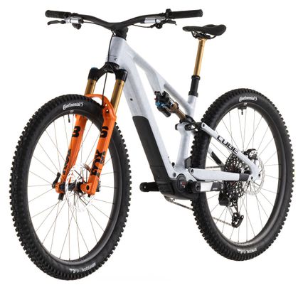 Cube AMS Hybrid One44 C:68X Super TM 400X MTB elettrica full suspension Sram 12S 400 Wh Bosch 60 Nm 29'' Fog Grey Fibre 2026