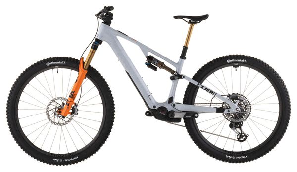 Cube AMS Hybrid One44 C:68X Super TM 400X MTB elettrica full suspension Sram 12S 400 Wh Bosch 60 Nm 29'' Fog Grey Fibre 2026