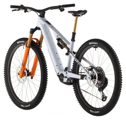 Cube AMS Hybrid One44 C:68X Super TM 400X MTB elettrica full suspension Sram 12S 400 Wh Bosch 60 Nm 29'' Fog Grey Fibre 2026