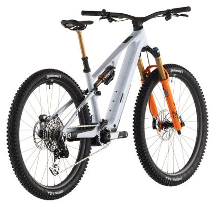 Cube AMS Hybrid One44 C:68X Super TM 400X MTB elettrica full suspension Sram 12S 400 Wh Bosch 60 Nm 29'' Fog Grey Fibre 2026
