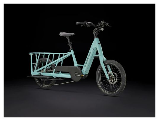 Vélo Cargo Longtail Électrique Trek Fetch+ 2 Shimano Deore 10V 500Wh 20'' Vert Sauge