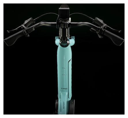 Vélo Cargo Longtail Électrique Trek Fetch+ 2 Shimano Deore 10V 500Wh 20'' Vert Sauge