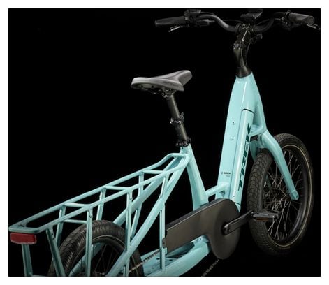 Vélo Cargo Longtail Électrique Trek Fetch+ 2 Shimano Deore 10V 500Wh 20'' Vert Sauge 2023