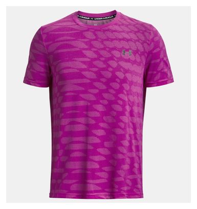 Maillot Manches Courtes Under Armour Seamless Novelty Violet