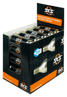 SKS 25 pc con hilo y protección contra el frío CO2 Cartuchos 16 G