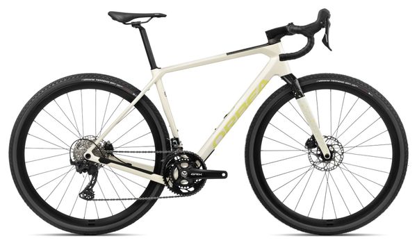 Orbea Terra M30TEAM Gravel Bike Shimano GRX 12S 700 mm Ivory White 2024
