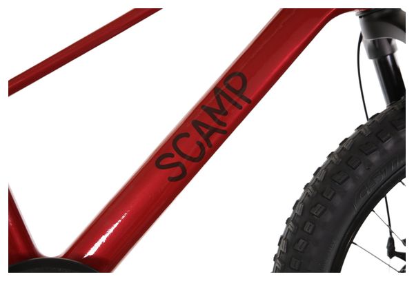 Scamp TallFox kinder-mountainbike met Shimano Tourney 7-speed versnelling, 20 inch, rood