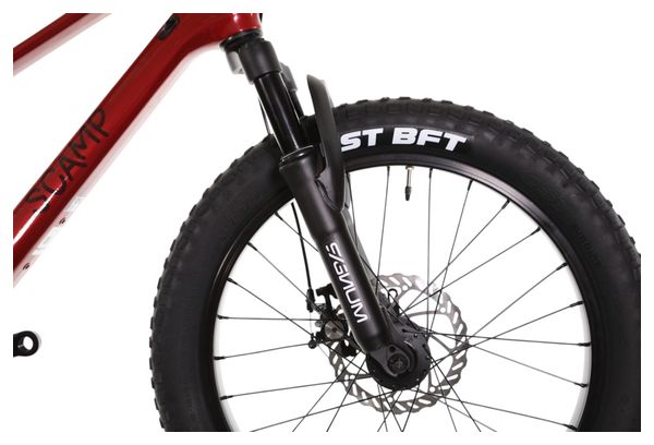 Scamp TallFox kinder-mountainbike met Shimano Tourney 7-speed versnelling, 20 inch, rood