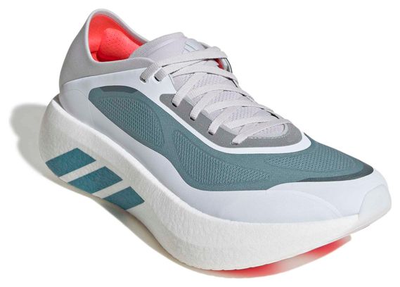 Zapatillas de running adidas Hyperboost Run blancas/turquesas para hombre