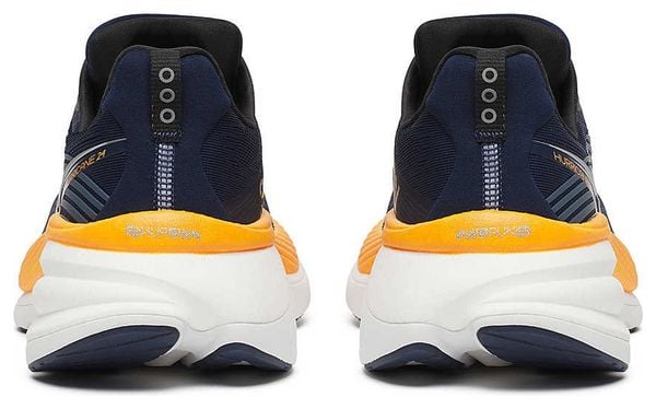 Scarpe da corsa Saucony Hurricane 24 blu/arancione da uomo