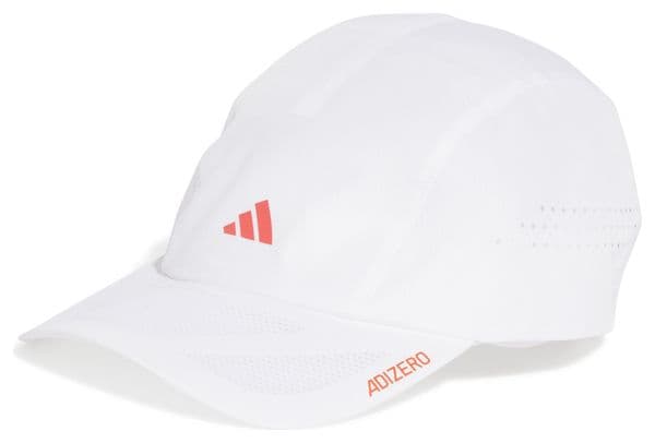 S25 Casquette adidas Run X adizero Blanc Rouge Unisex