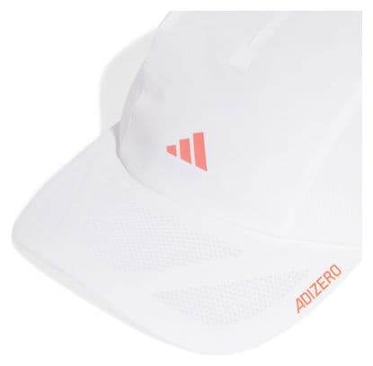 S25 Casquette adidas Run X adizero Blanc Rouge Unisex