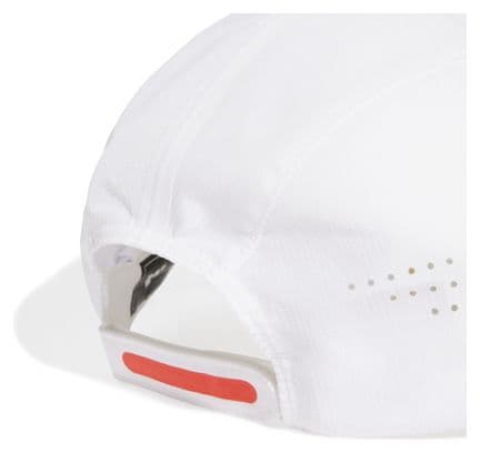 S25 Casquette adidas Run X adizero Blanc Rouge Unisex