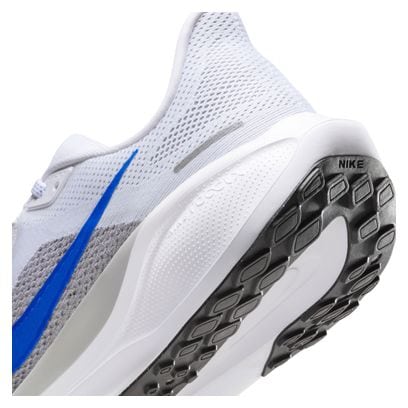 Nike Pegasus 41 Wit/Blauw Heren Hardloopschoenen