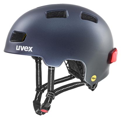 Casque Ville Uvex City 4 Mips Bleu/Gris