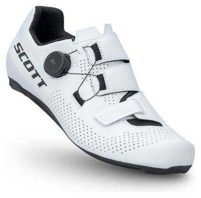 Scott Road Team Boa Women's Road Shoes (White/Black)