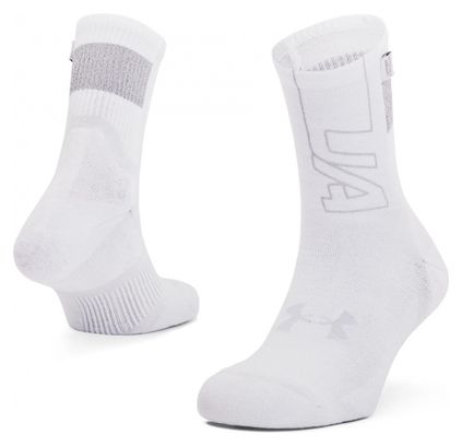 Under Armor ArmourDry Run Sokken Wit Unisex