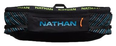 Nathan Pinnacle Hydration Belt Zwart/Blauw