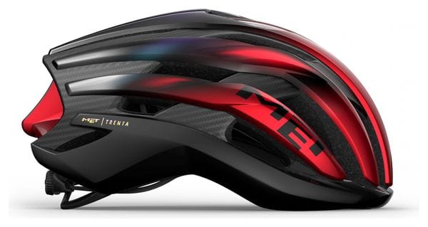 Helmet MET Trenta 3K Carbon Mips Red Iridescent Glossy