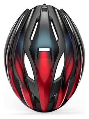 Casque MET Trenta 3K Carbon Mips Red Iridescent Brillant