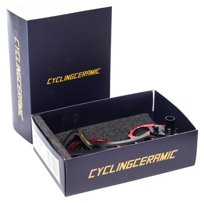 CYCLING CERAMIC Chappe Der Ultegra and Dura Ace 10s and 11s. RED