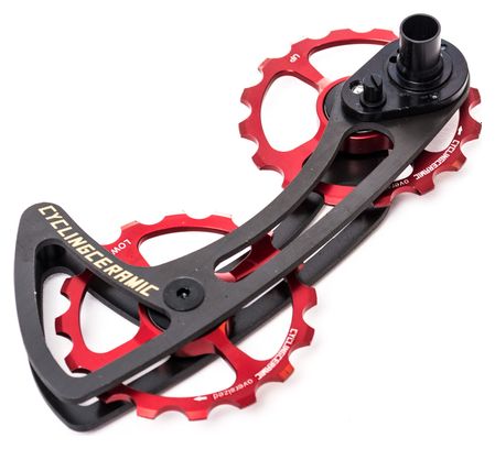 CyclingCeramic Shimano Ultegra/Dura Ace 10/11V Derailleur Clevis Red