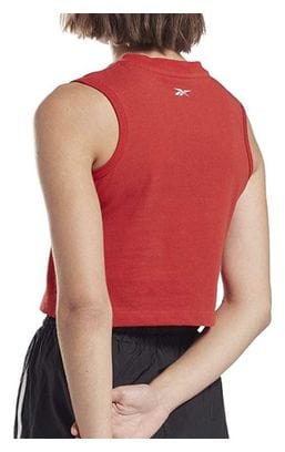 Débardeur Rouge Femme Reebok Graphic Tank