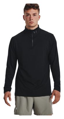 Under Armour Qualifier Run 1/2 Zip Top Zwart