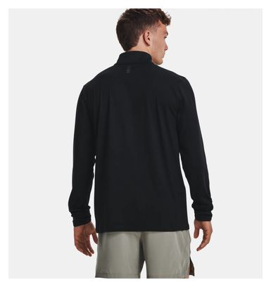 Under Armour Qualifier Run 1/2 Zip Top Zwart