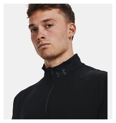 Under Armour Qualifier Run 1/2 Zip Top Black