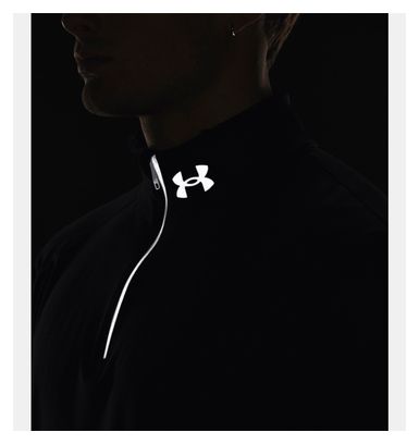 Under Armour Qualifier Run 1/2 Zip Top Zwart