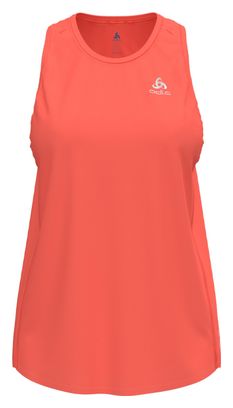 Camiseta de running para mujer Odlo Zeroweight Chill-Tec Corail