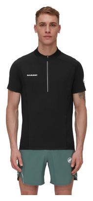 Maillot de manga corta Mammut Aenergy Half Zip Negro
